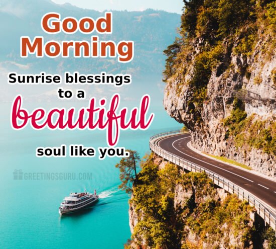 Good Morning Scenery Images and Wishes