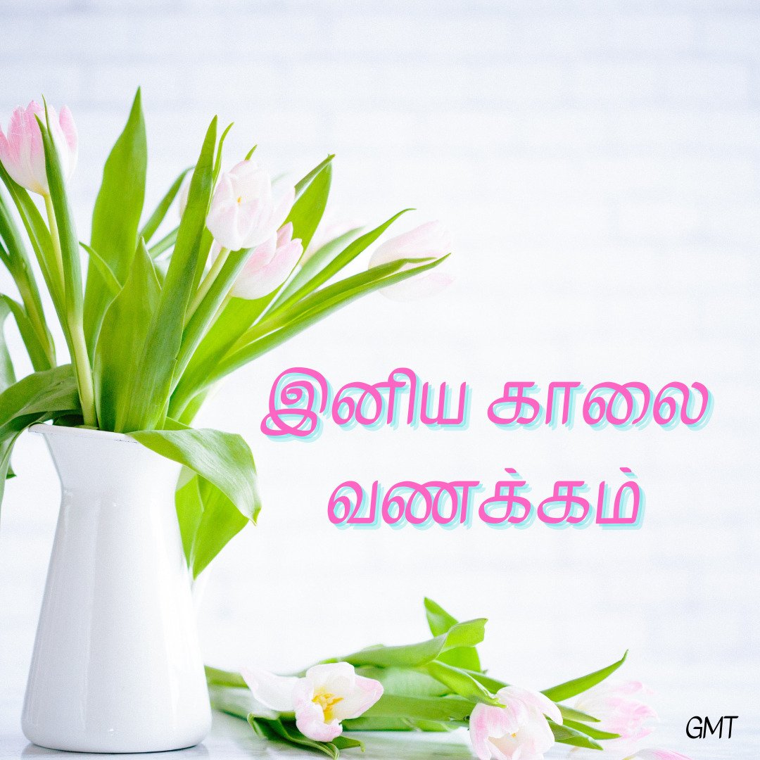 Amazing Good Morning In Tamil Image