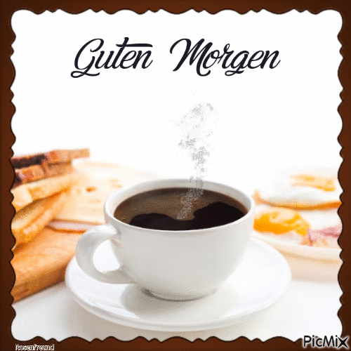 Good Morning German Coffee Gif