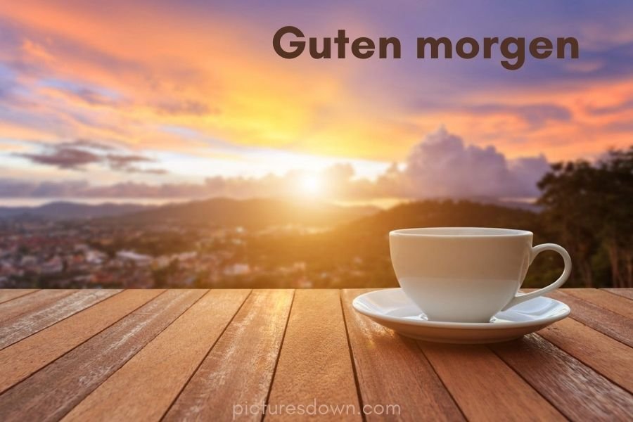 Good Morning Guten Morgen Cup