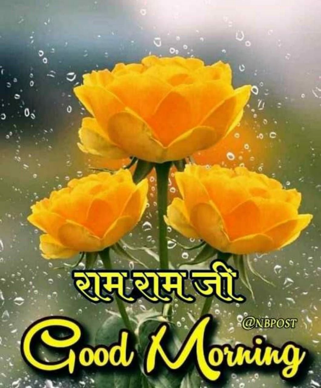 Jai Sri Ram Good Morning Flower