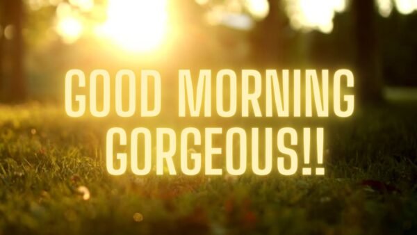 40+ GOOD MORNING GORGEOUS WISHES