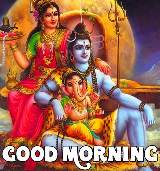 Amazing Good Morning Shiva Image