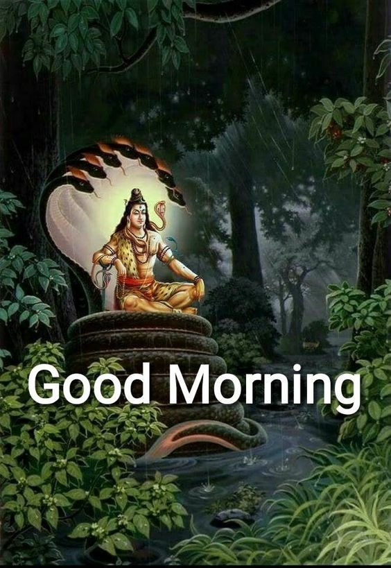 Good Morning Lord Shiva Image