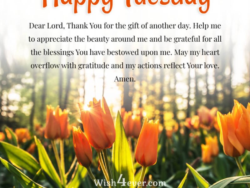 Good Morning Tuesday Prayer Images