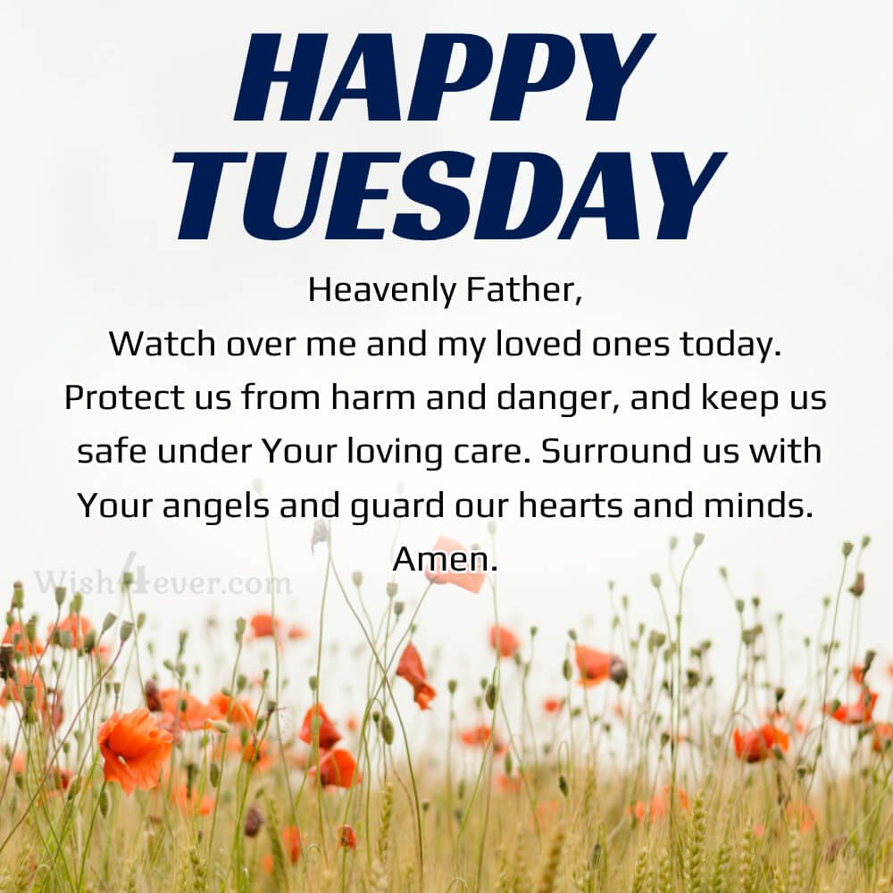 Good Morning Tuesday Prayer Images