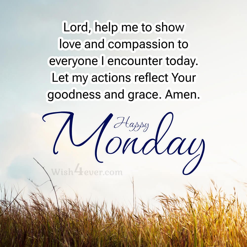 Good Morning Monday Prayer Images