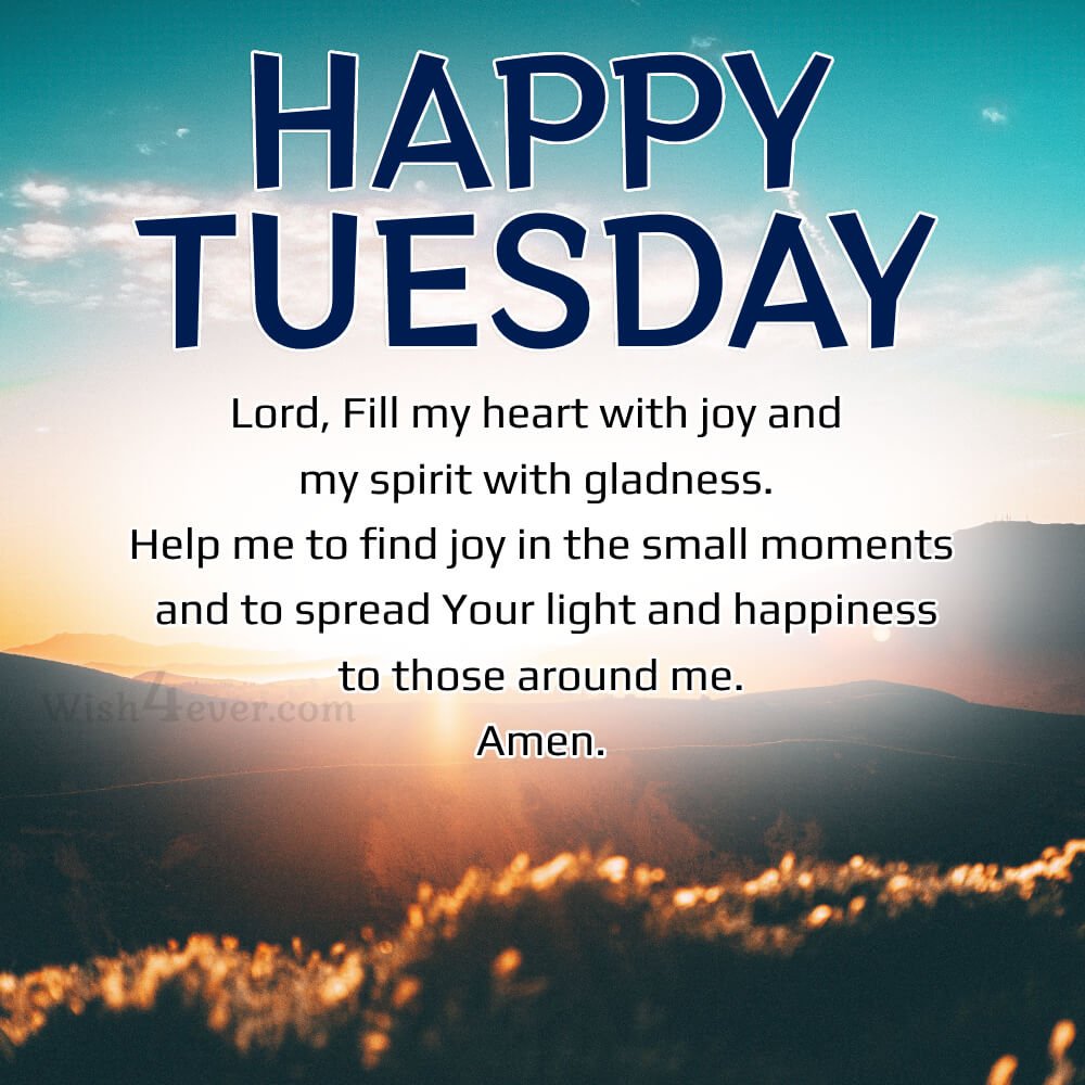 Good Morning Tuesday Prayer Images